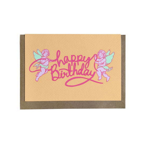 Birthday Cherubs Card - Hauslife