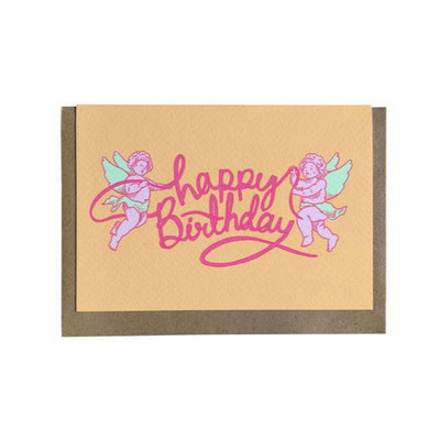 Birthday Cherubs Card - Hauslife