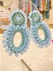 Blue Boho Beaded Earrings - Hauslife