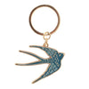 Blue Spread Your Wings Swallow Keyring - Hauslife