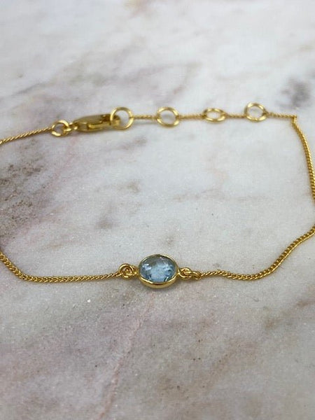 Blue Topaz Bracelet - Hauslife