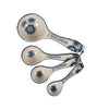 Blue Willow Floral Measuring Spoons - Hauslife