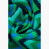 Bobbie Blue/Green Zig-Zag Heavyweight Scarf - Hauslife