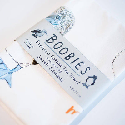 Boobies Bird Cotton Tea Towel - Hauslife