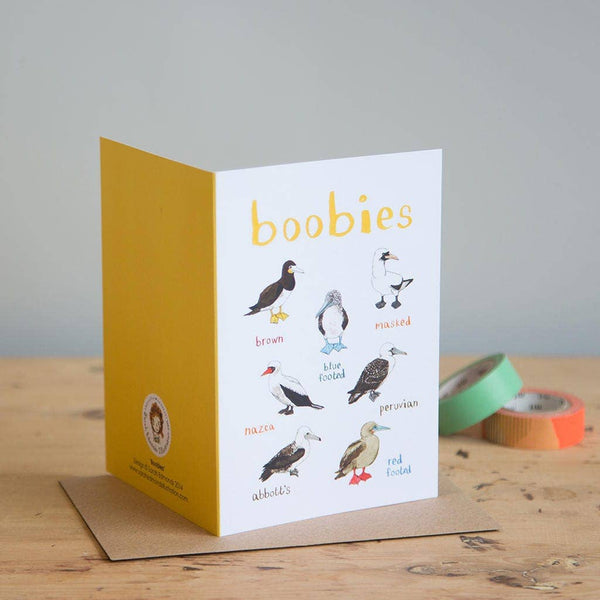 Boobies Blank Bird Card - Hauslife