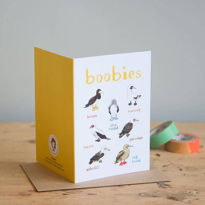 Boobies Blank Bird Card - Hauslife