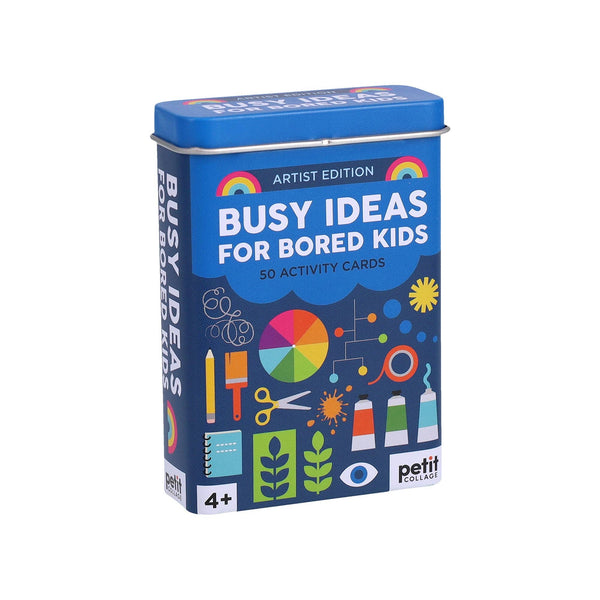 Busy Ideas for Bored Kids: Artist Edition (Flash Cards (Decks)) - Hauslife