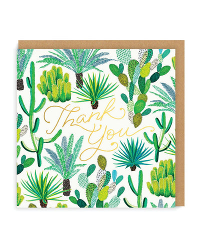 Cactus Thank You Card - Hauslife