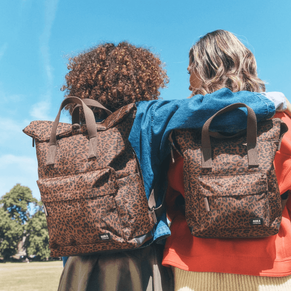 Canfield Roll-Top Backpack - Medium - Mini Leopard - Hauslife