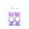 Card of 2 Cat Hair slides. 5cm - Hauslife