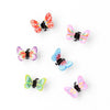 Card of 4 fimo style butterfly mini clamps. 1cm - Hauslife