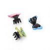 Card of 4 fimo style butterfly mini clamps. 1cm - Hauslife