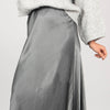 Cassie Slip Skirt - Pewter - Hauslife