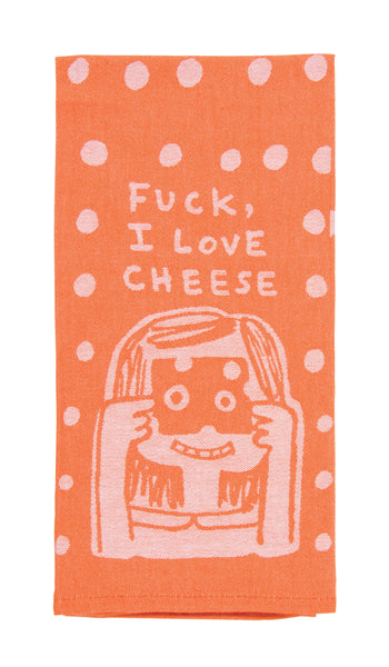 Fuck, I Love Cheese Dish Towel