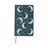 Celestial Bookcloth Journal - Teal Moon - Hauslife