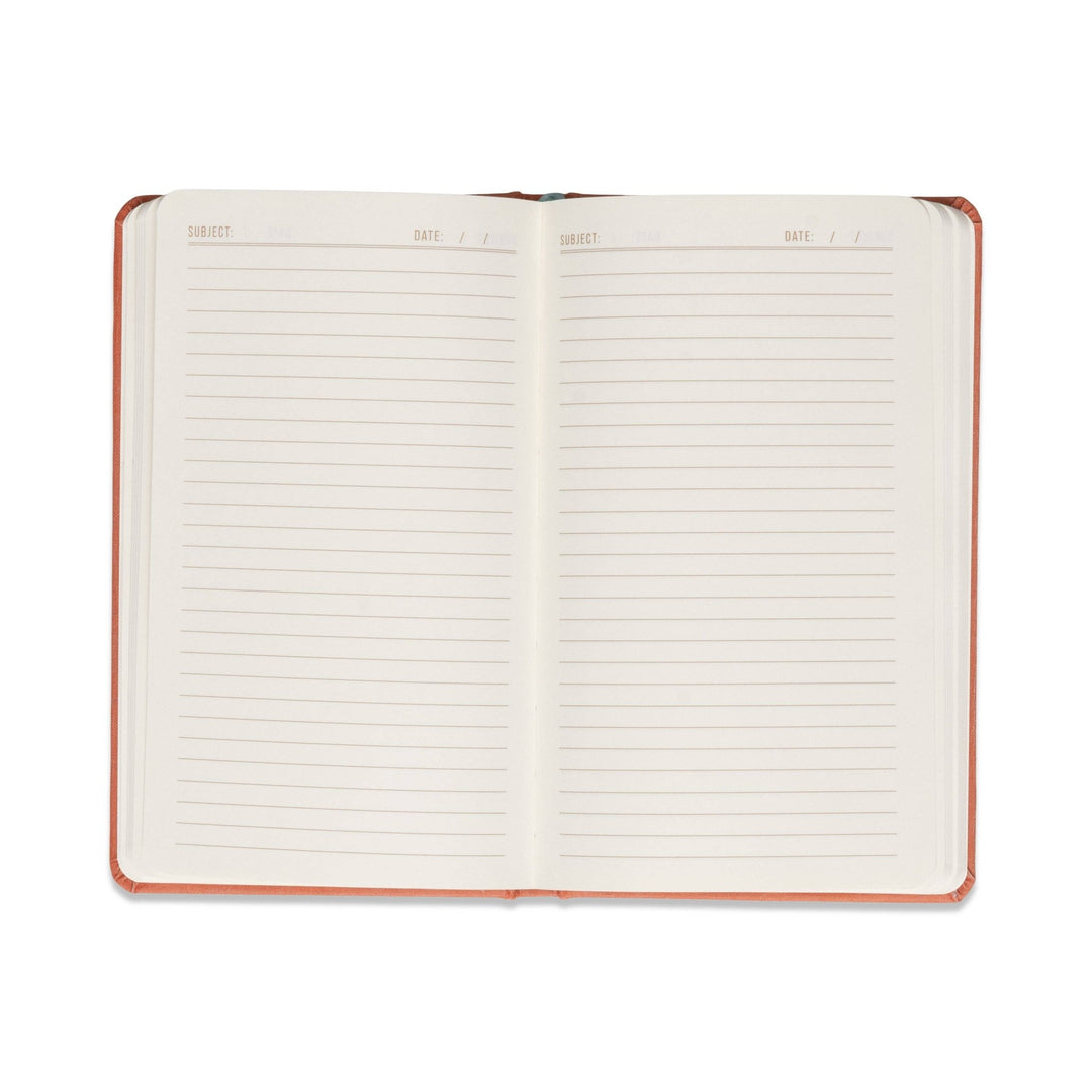 Celestial Bookcloth Journal - Terracotta Sun - Hauslife