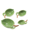 Ceramic measuring spoons (set of 4) - Limes - Hauslife