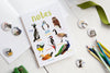 Cheeky Birds Recycled Notebook - A5 - Hauslife