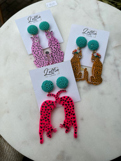 Cheetah Earrings - Hauslife