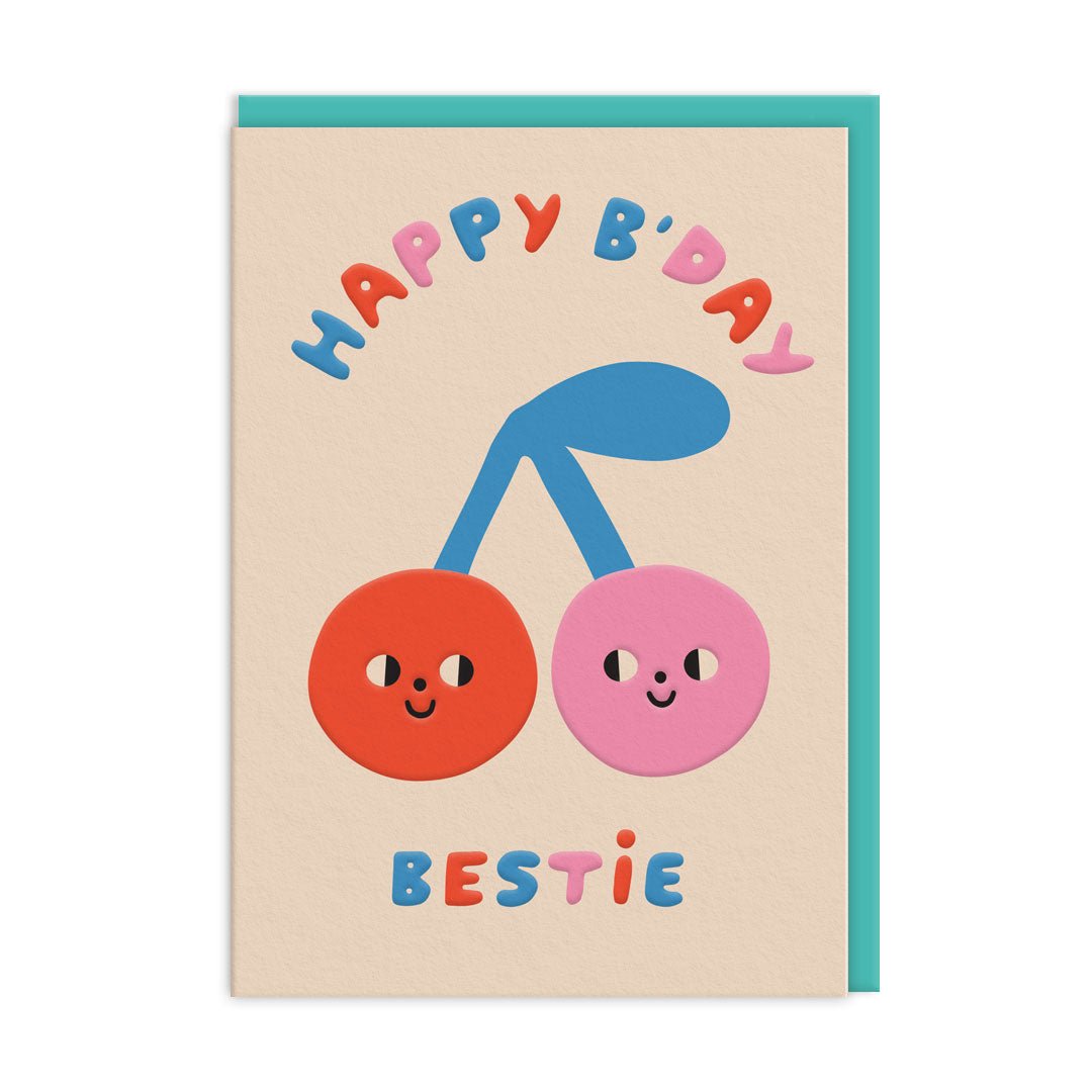 Cherries Happy Birthday Card - Hauslife
