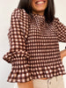 Chía Brown Blouse - Hauslife