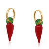 Chilli Pepper Hoop Earrings - Hauslife