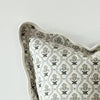 Chloe Sage Scalloped Edge Cushion - Hauslife