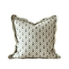 Chloe Sage Scalloped Edge Cushion - Hauslife