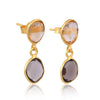 Citrine & Smokey Quartz Earrings - Hauslife