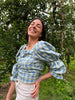 Clea Blue Blouse - Hauslife