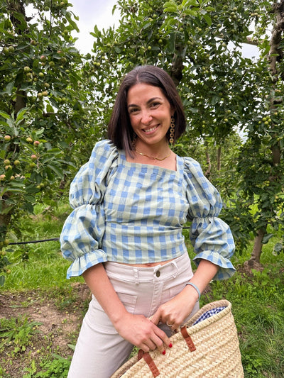 Clea Blue Blouse - Hauslife