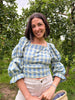 Clea Blue Blouse - Hauslife