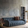 Clifton Retro Sofa - Blue - Hauslife