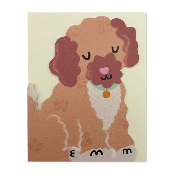 Cockapoo Puppy Card - Hauslife