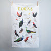 Cocks Bird Cotton Tea Towel - Hauslife