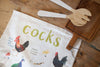 Cocks Bird Cotton Tea Towel - Hauslife