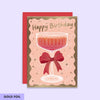 Cocktail With a Bow Birthday Card - Hauslife