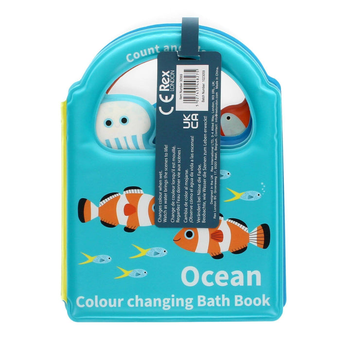 Colour Changing Bath Book - Ocean - Hauslife