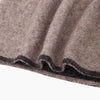 Contrast Trim Triangle Heavyweight Scarf in Beige/Brown - Hauslife