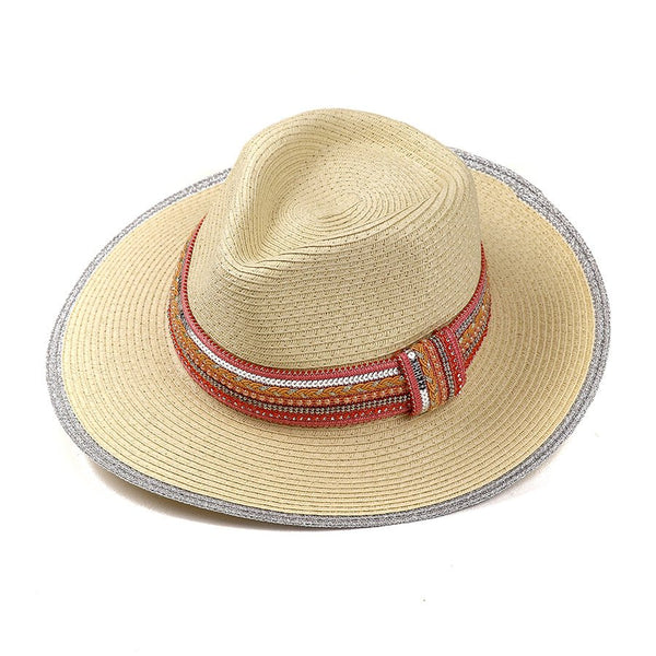 Coral Embellished Sun Hat - Hauslife