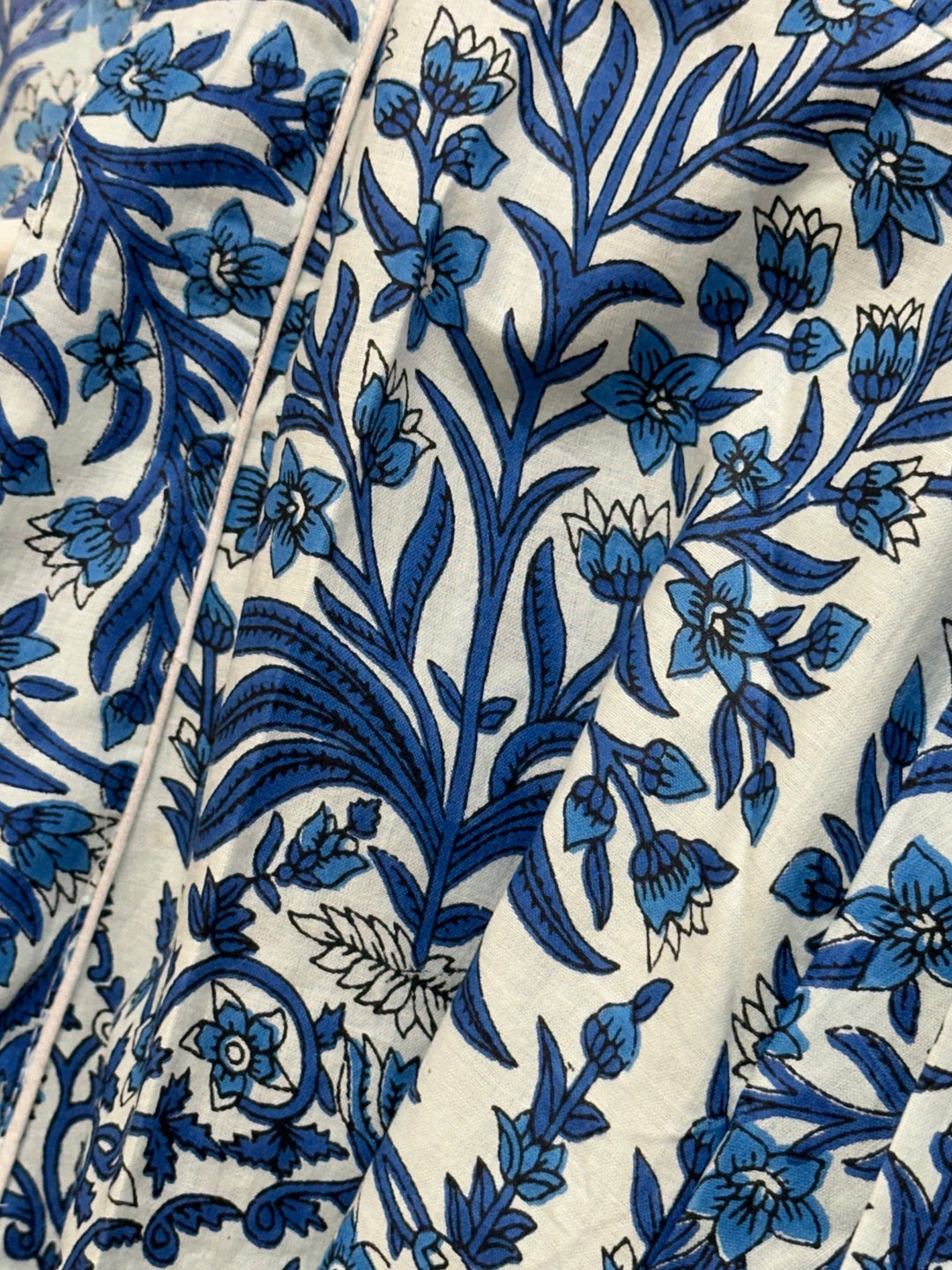 Cotton Kimono - Blue Floral - Hauslife