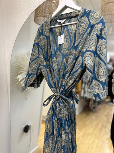 Cotton Kimono - Blue Paisley - Hauslife