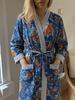Cotton Kimono - Cobalt Paisley - Hauslife