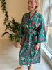 Cotton Kimono - Green Botanical - Hauslife