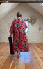 Cotton Kimono - Hot Pink Ikat - Hauslife