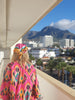 Cotton Kimono - Hot Pink Ikat - Hauslife