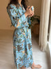 Cotton Kimono - Pale Blue Jungle - Hauslife