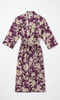 Cotton Kimono - Purple Toile de Jouy - Hauslife