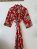 Cotton Kimono - Red Toile de Jouy - Hauslife