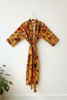 Cotton Kimono - Saffron Botanical - Hauslife